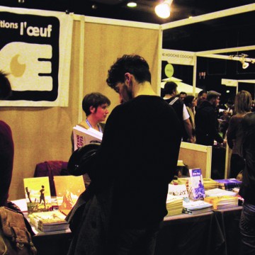 festival BD bande dessinée l'oeuf éditions livres stand Colomiers