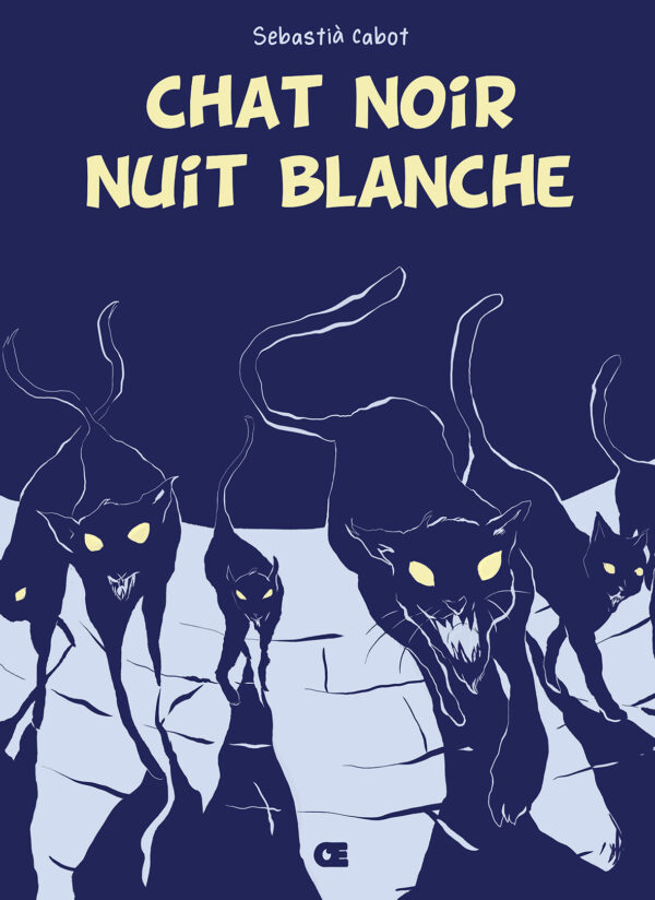 Chat noir Nuit blanche